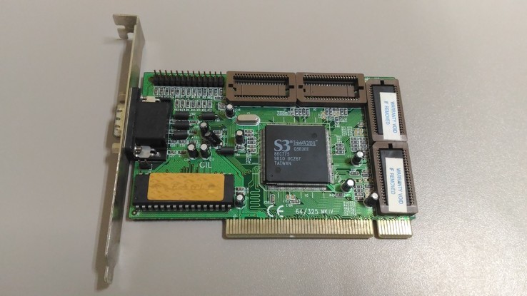 Видеокарта S3 Trio64V2/DX 86C775 1mb PCI, фото №6