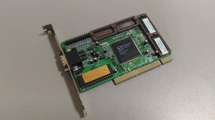 Видеокарта S3 Trio64V2/DX 86C775 1mb PCI, фото №7