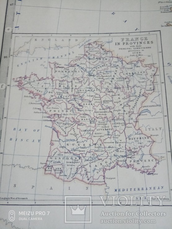 Франция. France. 19 век. Большая, фото №12