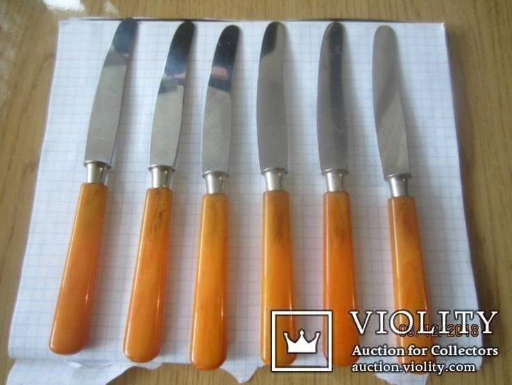 Н-р 6 ножей Solingen Salto бакелит