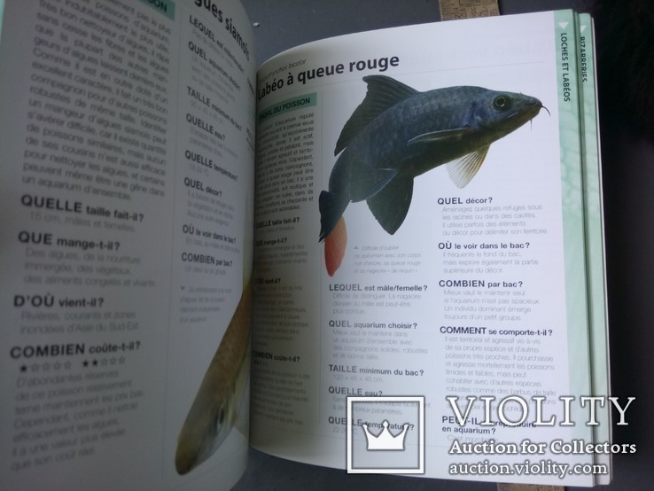 Полное руководство по тропическим пресноводным рыбам, на французском языке ., фото №7