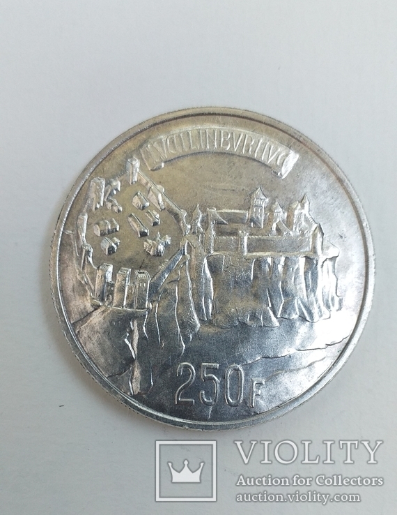 250 франков 1963г. Люксембург., фото №2