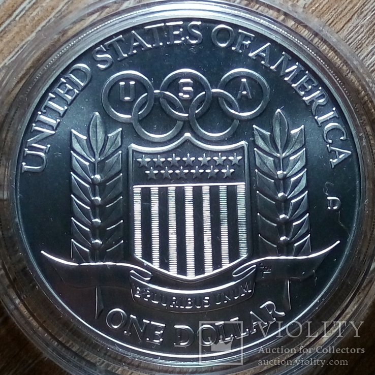 США 1 доллар 1992 г., фото №3