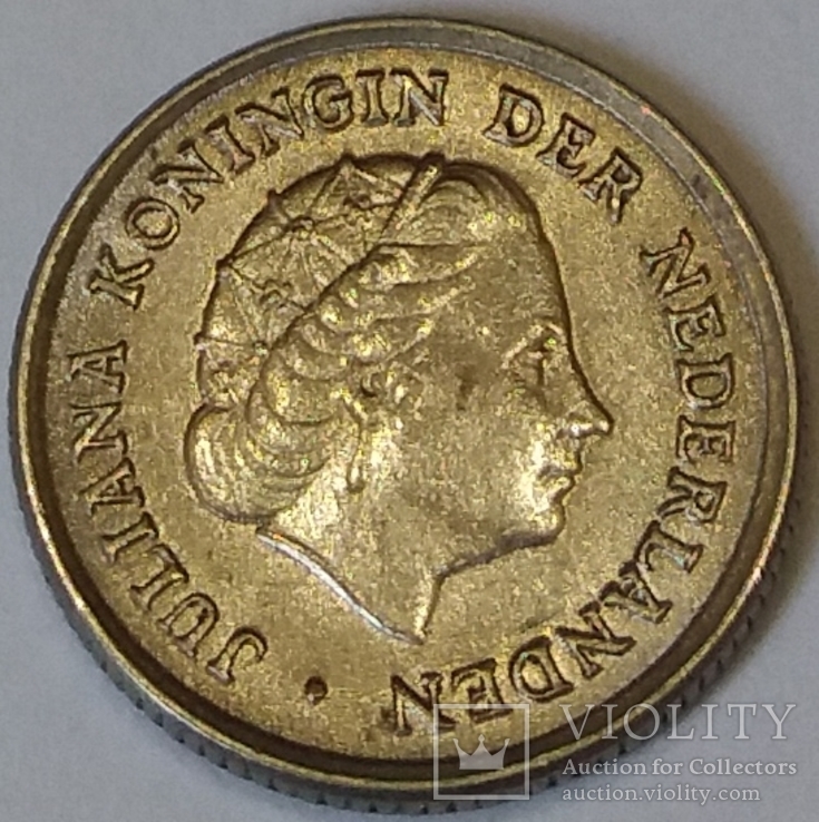 Нідерланди 10 центів, 1963