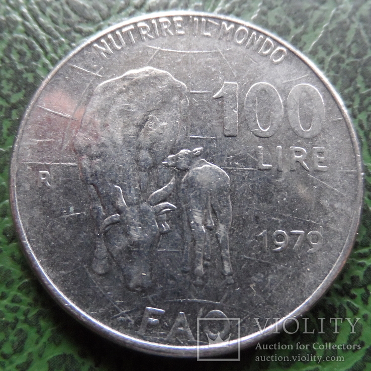 100 лир 1979 Италия    ($5.5.4)~
