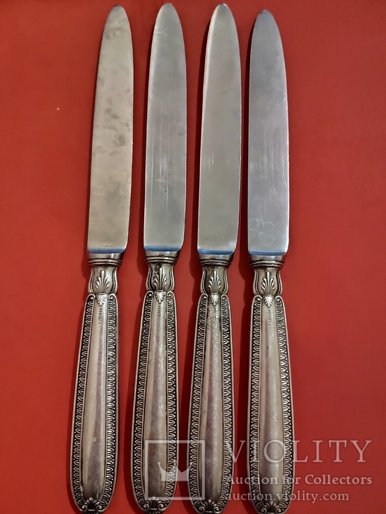 Ножи серебро 800, фото №6