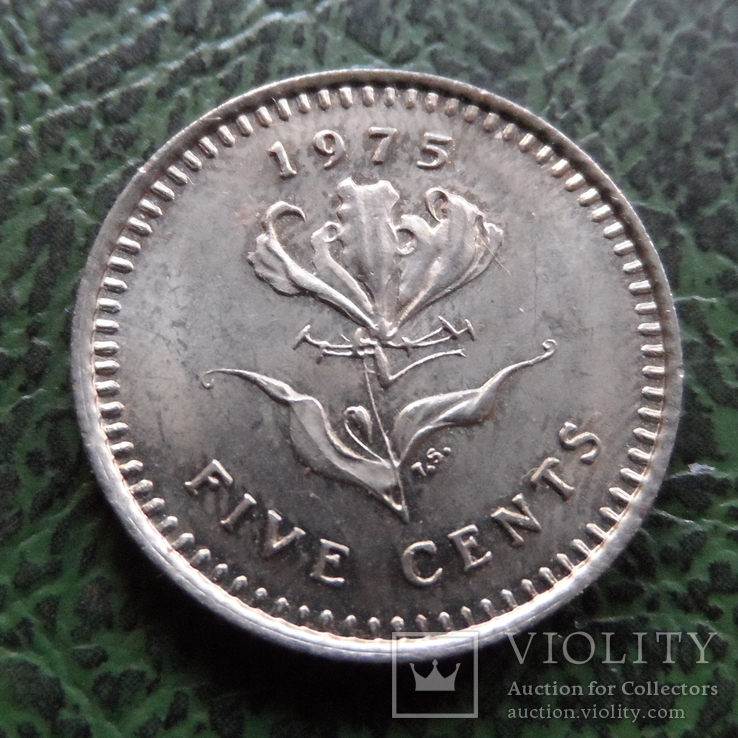 5 центов 1975  Родезия     ($5.5.9)~, фото №2