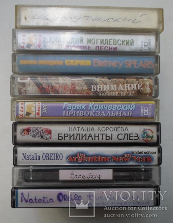 Аудиокассеты с записью (9 шт), фото №8