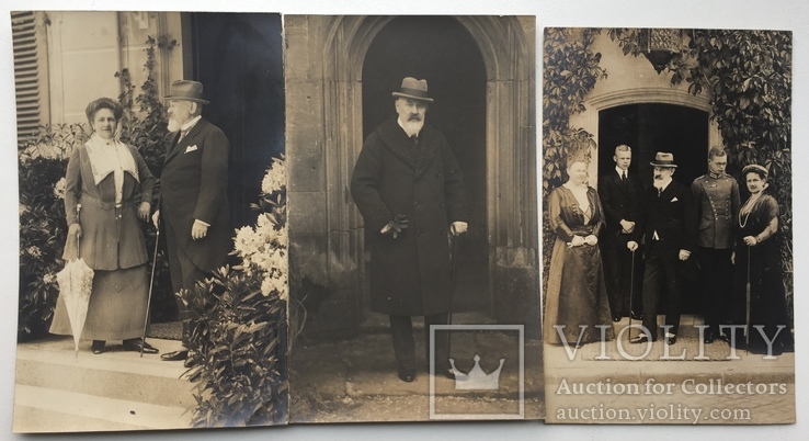 Серия открыток Король Вильгельм II Вюртембергский Германия 1920-е гг., фото №2
