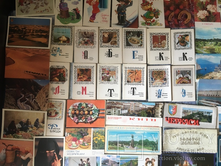 Открытки личной коллекции 500 шт + конверты 1973-2001 г.г., фото №3