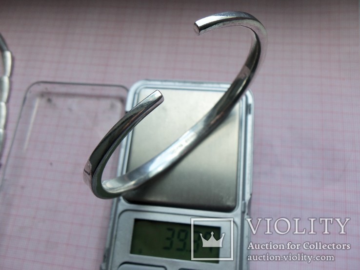 Комплект Pierre Cardin серебро вес 107,58 г. Колье, браслет, кольцо. Пьер Карден., фото №10