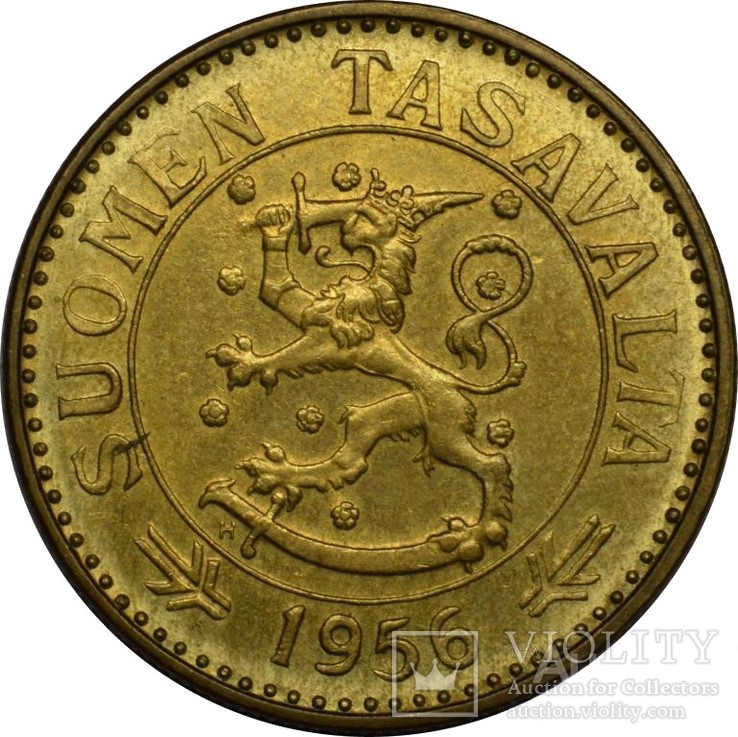 Финляндия. 50 марок 1956 г., фото №3