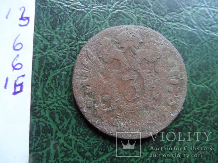 3  крейцера  1800   Австро-Венгрия   ($6.6.16)~, фото №4