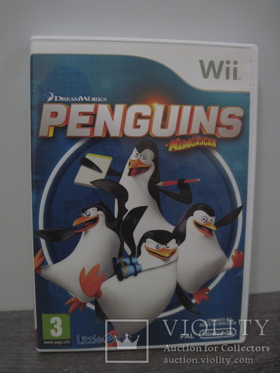 Лицензионная игра Wii - Penguins of Madagascar