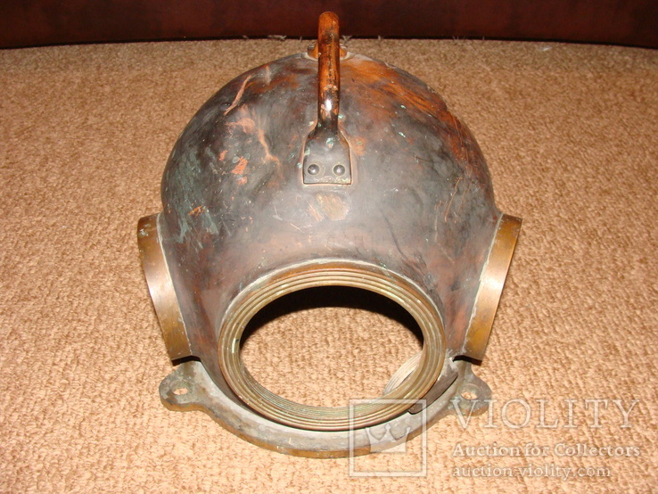 Водолазный шлем трехболтовка ВМФ СССР, фото №2