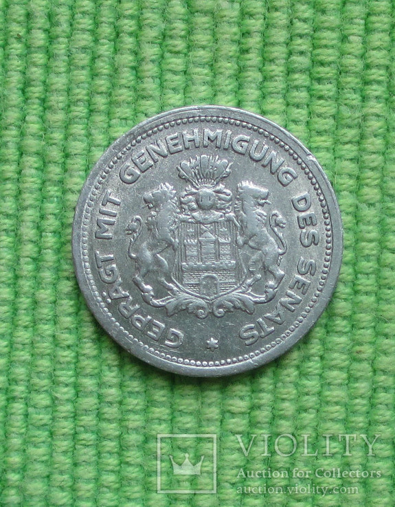 1/100 марки 1923(Гамбург)