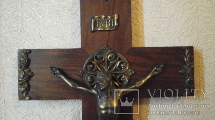 Крест старинный, большой, 40 х 23, фото №10