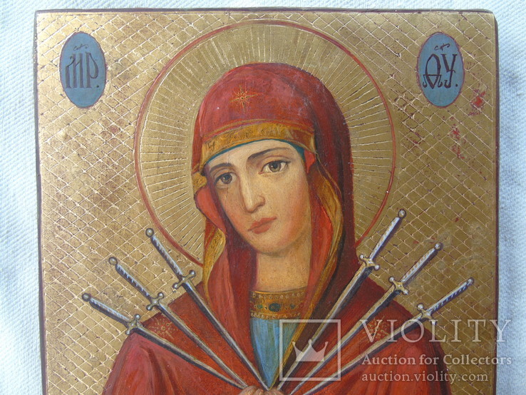 Икона Богородицы Семистрельная, фото №4