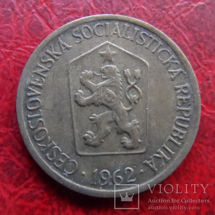 1  крона  1962  Чехословакия    ($7.1.38)~, фото №3