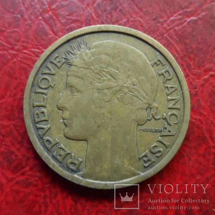 1 франк  1934  Франция    ($7.1.45)~, фото №3