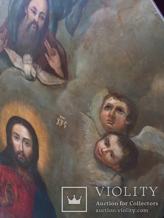 Храмовая Икона Иисус Христос по мотивам Боровиковского, фото №9