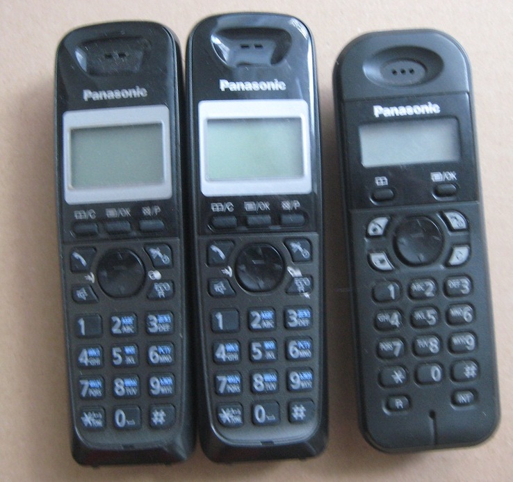 Цыфровой телефон Panasonic (3 шт), фото №4