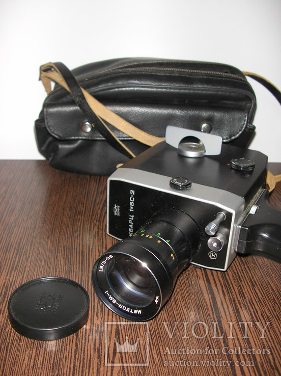 Видеокамера Кварц 1х8С-2 с объективом Метеор-8М-1