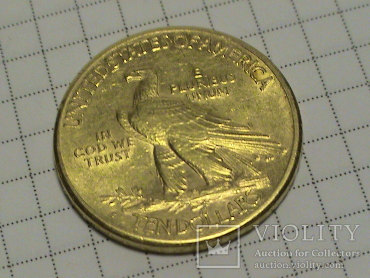 10 долларов "Индеец" 1910, фото №6