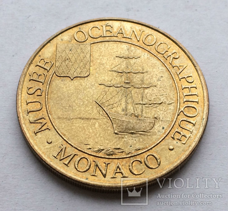 Медаль. Океанографический музей Монако 2002 г.