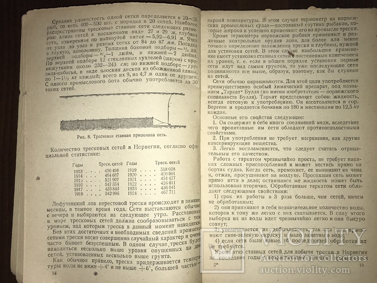 1932 Морские рыбные промыслы Норвегии, фото №5