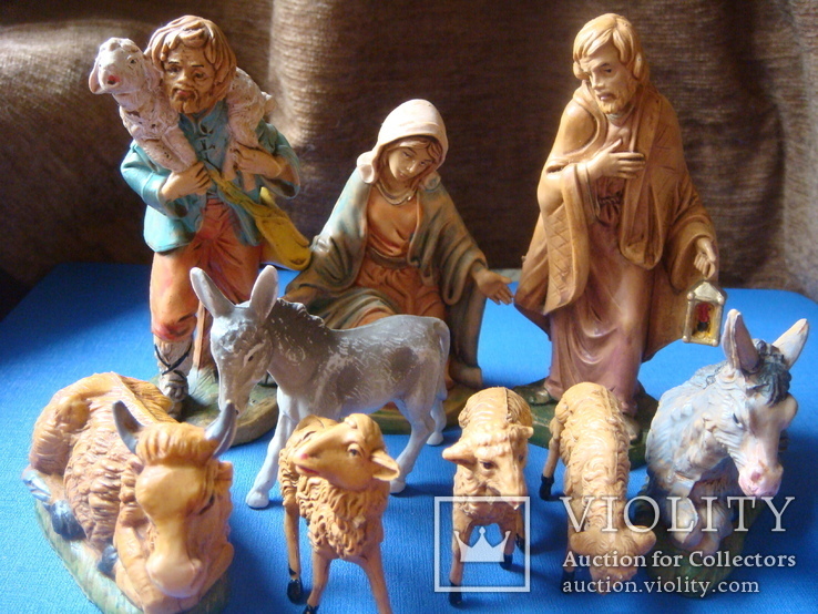 Рождественские фигурки " Вертеп", Италия, фото №2