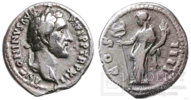 Pius Antonius, denar 148-149 2.79 gr.