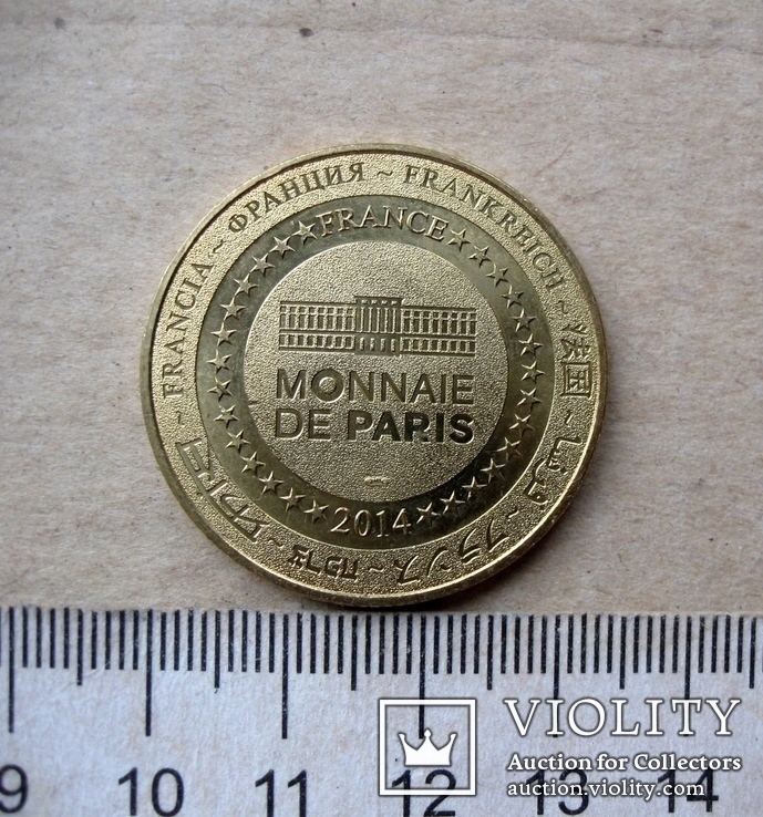 Монета сувенирная из Франции, фото №2