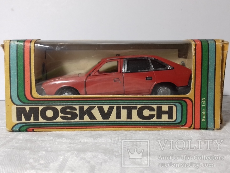 Машинка Москвич 2141 с коробкой