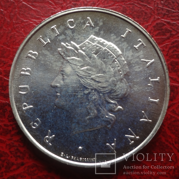 500 лир 1993 Италия серебро     ($7.6.1)~, фото №3
