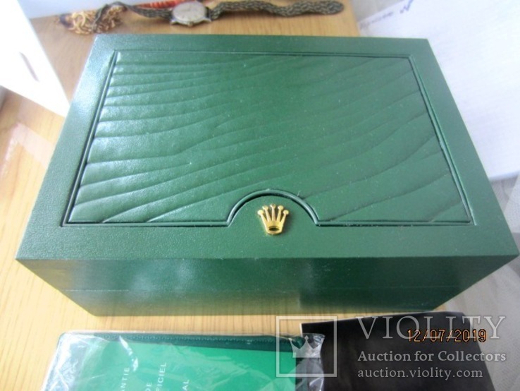 Коробка Rolex oyster perpetual и полный пакет документов, фото №2