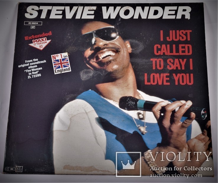 Пластинка Винил Stevie Wonder Стиви Уандер Motown Germany, фото №2