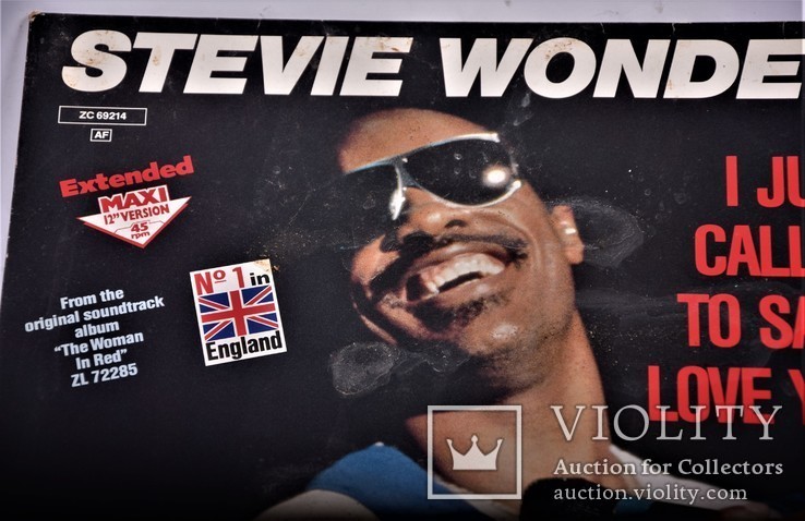 Пластинка Винил Stevie Wonder Стиви Уандер Motown Germany, фото №3