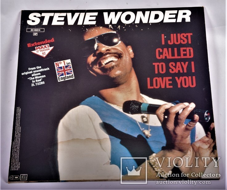 Пластинка Винил Stevie Wonder Стиви Уандер Motown Germany, фото №4