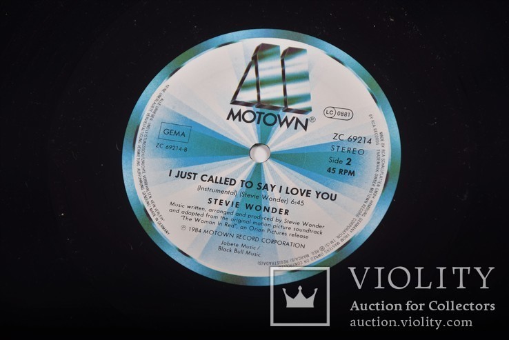 Пластинка Винил Stevie Wonder Стиви Уандер Motown Germany, фото №6