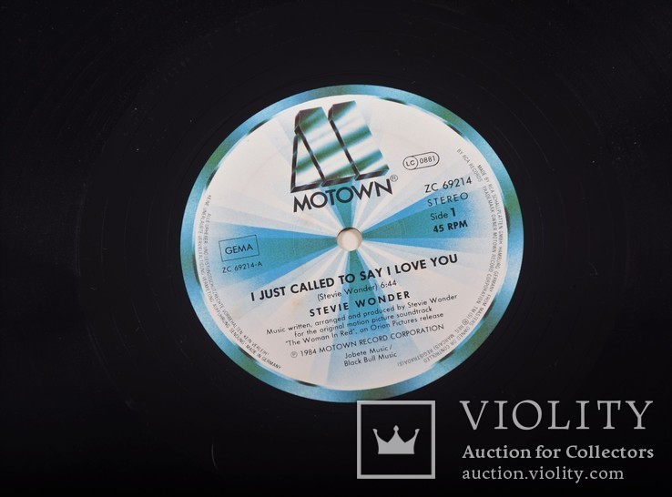 Пластинка Винил Stevie Wonder Стиви Уандер Motown Germany, фото №8