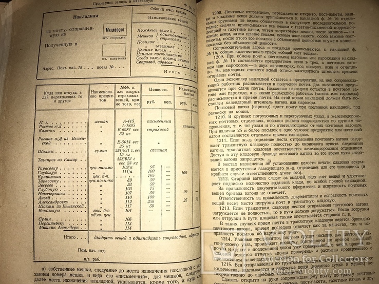 1935 Почтовые Правила СССР, фото №12