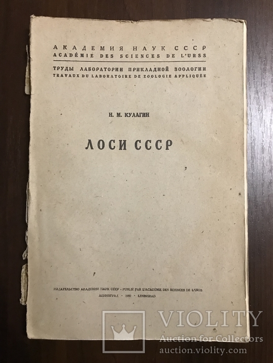 1932 Лоси СССР Охота, фото №3