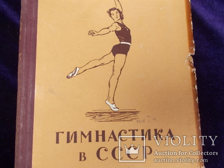 1955г. Гимнастика в СССР. справочник. спорт., фото №2