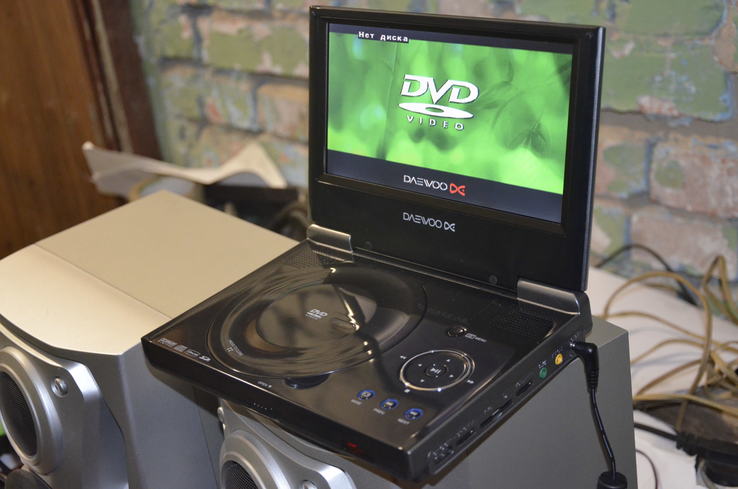 Daewoo DPC-8209PD портативный DVD плеер с USB, numer zdjęcia 3