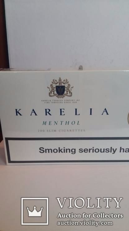Сигареты «Karelia Slims Menthol»-1 блок., фото №8