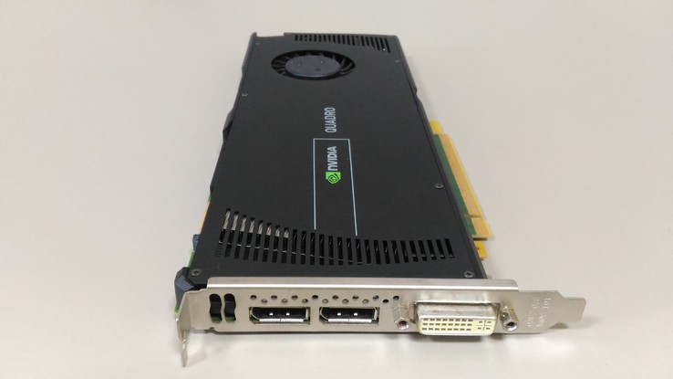 Профессиональная видеокарта Nvidia Quadro 4000 2Gb GDDR5 256bit, фото №4