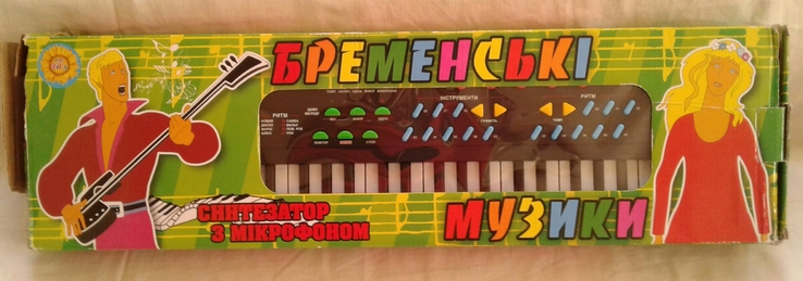 Синтезатор с микрофоном ВТ-3738 "Бременские музыканты". Не выкуп., фото №9