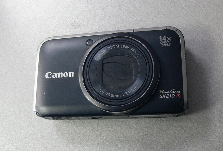 Canon PowerShot SX210 IS Black‎, фото №2