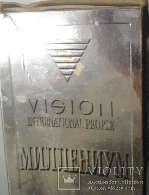 Коробка и флакон от геля Millenium Vision 1998 год, фото №5